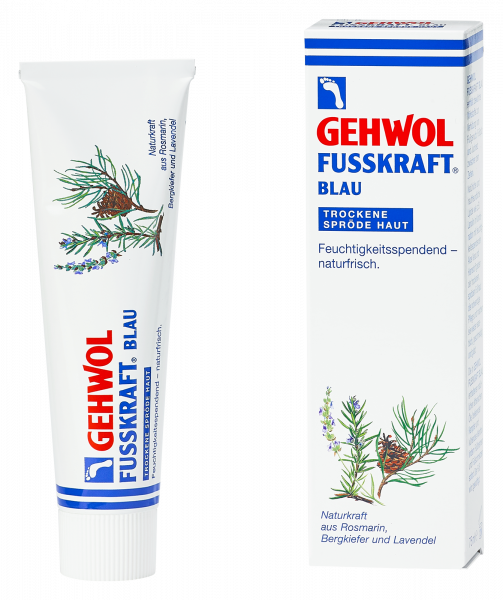 Gehwol Fusskraft blau, 75 ml